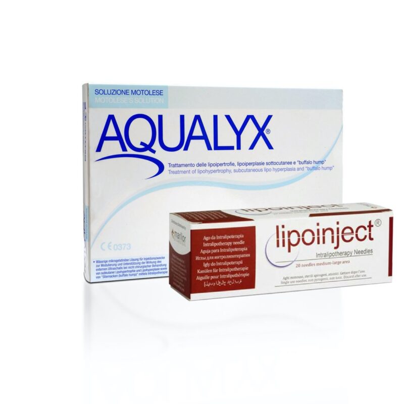 Aqualyx® (10 x 8ml) + 24G 100mm LipoInject® Needles (20pc)