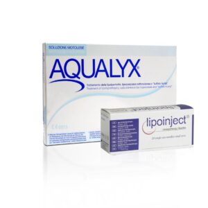 Aqualyx® (10 x 8ml) + 25G 70mm LipoInject® Needles (20pc)